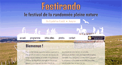 Desktop Screenshot of festirando.fr