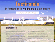 Tablet Screenshot of festirando.fr
